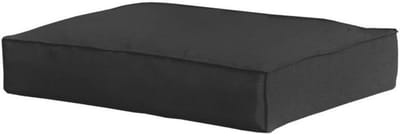 Zitkussen Tuinkussen - Palletkussen Bankkussen - Comfortabel Zitten - Afneembare Hoes - 70x80x10 cm - Zwart