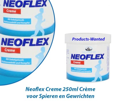 3-Potten Neoflex Creme 250ml Crème voor Spieren en Gewrichten