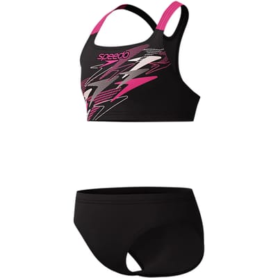 2-delig zwempak voor meisjes Speedo Medley Logo Racerback