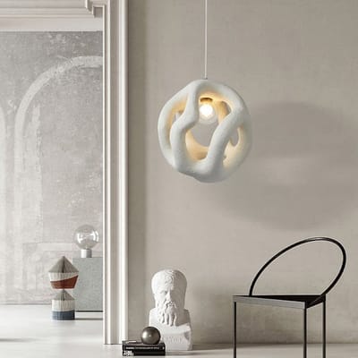 Monnarita Calm Serie - Hanglamp - Wit - Uniek Design - Moderne Stijl