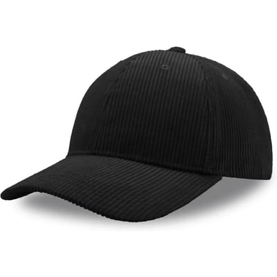 Atlantis Headwear Cordy Cap Recycled AT418 - Black - One size