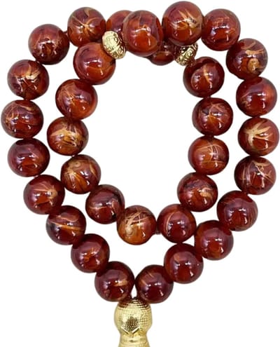 Livano Tasbih - Tesbih - Tasbeeh - Kralen - Teller - Gebedsarmband - Ramadan - Ramadan - Rood