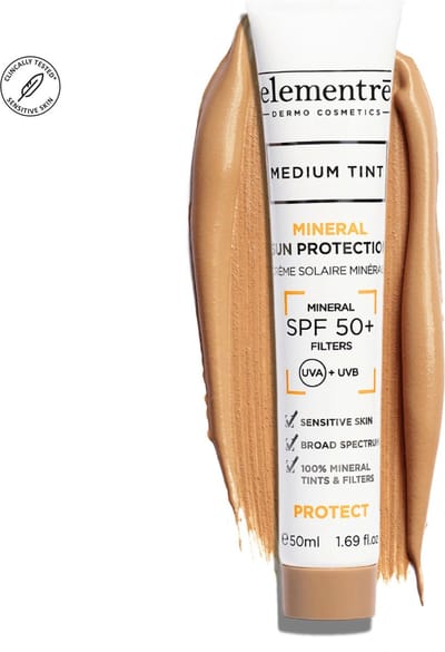 elementrē - Minerale zonnebrand - MEDIUM TINT 50ml
