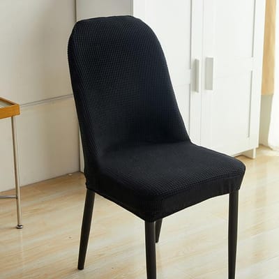 1 / 2 / 4 / 6 stuks Jacquard Gebogen Stoelhoes Bureaustoel Zittinghoes Machinewasbaar Stofwerende Rugleuninghoes voor Huisdecoratie 1-PCS