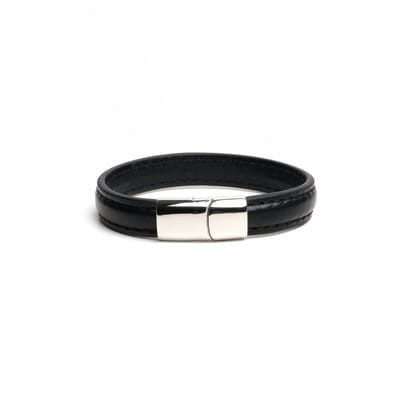 665 - Lederen Armband en Cockring - 2 in 1 - Magnetische Sluiting