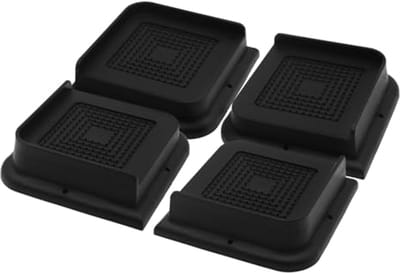 Set van 4 bedverhogers 1 inch - Zware en duurzame meubelverhogers voor bed, tafel en bureau