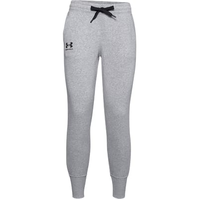 Under Armour Rival taps toelopende joggingbroek voor dames (Staal Heather)