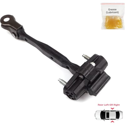 BDP1235 Butée de Charnière de Porte Arrière Limiteur de Sangle pour Vauxhall Opel Astra K B16 Crossland X Cruze 2016-2019 Buick Verano 13456270