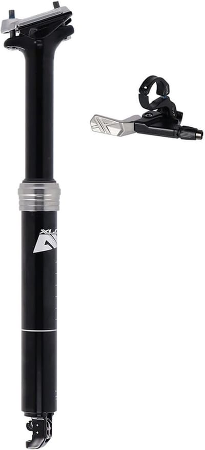 Telescopische Zadelpen - Verstelbare Zadelpen - Fietscomfort Verbeteren - Soepele Bedienen - 30.9 mm 100 mm - Multicolor