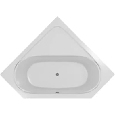 Allibert Ligbad Edena Angle Hoekbad - 140x140cm - Wit