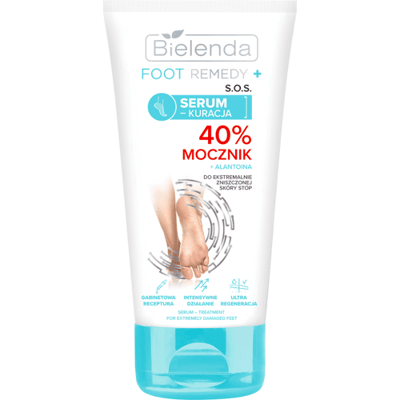 Bielenda Foot Remedy S.O.S. Serum Treatment For Extremely Damaged Foot Skin 40% Urea 50 ml
