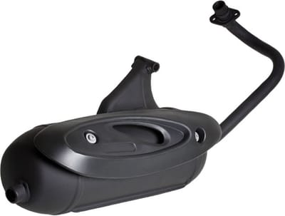 Uitlaat voor Piaggio Fly, Zip 50cc 4 Takt 2V (Origineel model)