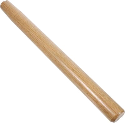 Houten Schop Steel - Gereedschap Handvat - Landbouw Werk - Verdikt Ontwerp - 39 cm Lengte - Khaki