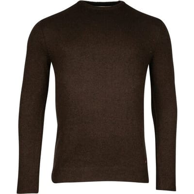 Baileys Trui Crew Neck Pullover Faux-Uni Donker Groen / male