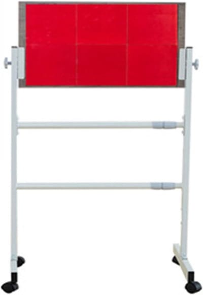 Tafeltennis Reboundbord - Trainingsbord Pingpong - Zelfstudie Tafeltennis - 360 Graden Verstelbaar - 92 x 42 cm - Rood