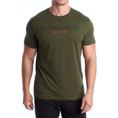Herren-T-Shirt aus Baumwolle mit kurzen Ärmeln US42154022