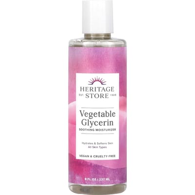 Plantaardige Glycerine, Verzachtende Moisturizer, Alle Huidtypen, 237 ml (8 fl oz) pink