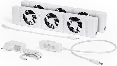 Duurzame Radiatorventilator Set voor Energiebesparing en Snellere Verwarming