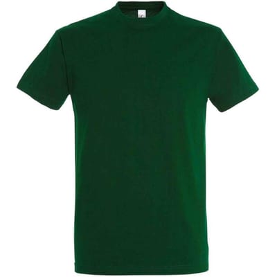 SOLS Unisex Imperial Zwaar T-shirt voor volwassenen (Fles groen)