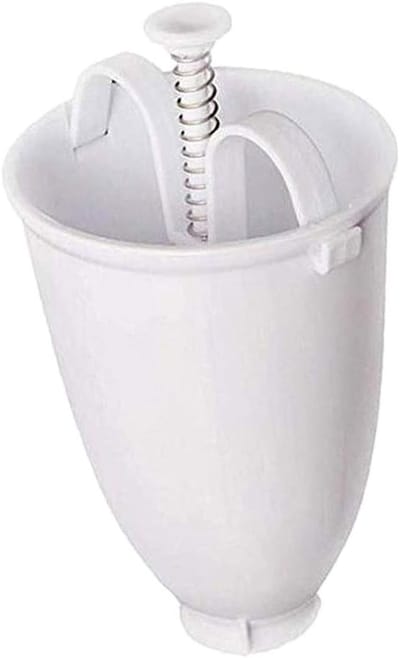 Donut Maker - Bakvorm Gebak - Zelf Bakken - 24 Donuts Tegelijk - 19 x 10 x 10 cm - Wit