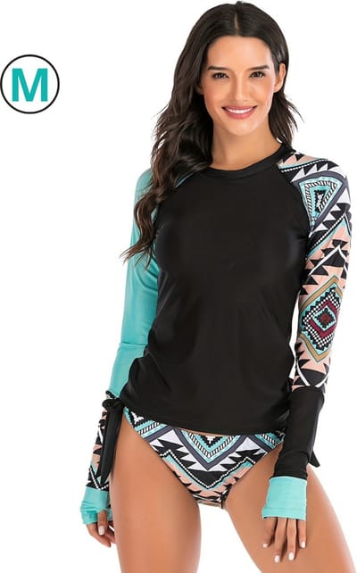 Livano Rash Guard - Surf Shirt - Zwemkleding - UV Beschermende Kleding - Voor Zwemmen - Surfen - Duiken - M