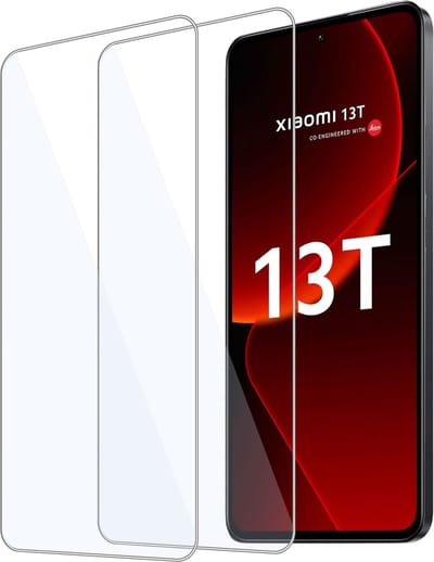 2x Geschikt voor Xiaomi 13T Screenprotector - Beschermglas - GuardCover