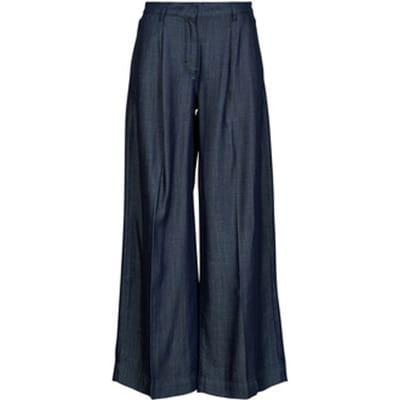 Flared/Bootcut Karl Lagerfeld FLUID DENIM WIDE LEG PANTS