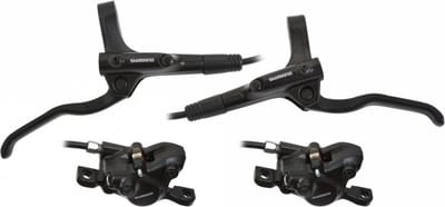 Shimano BR-MT200 Disc Brake set - hydraulische remmen voor/achter - zwart