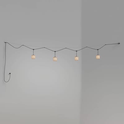 Bover Nans S/16/4L LED-buiten hanglamp, beige
