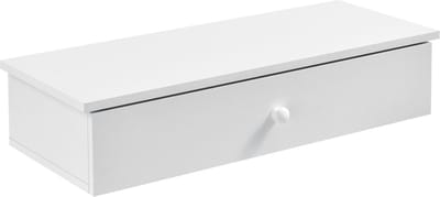 [en.casa] Wandplank met deur - wit