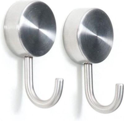 Magnetic Hook Porta - silver- set 2 pcs