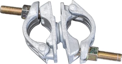 Draaikoppeling met boutmoer 48x48 mm
