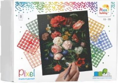 Pixelhobby Geschenkverpakking Boeket Bloemen 90098