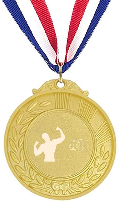 Akyol - fitness medaille goudkleuring - Fitness - sporters - cadeau