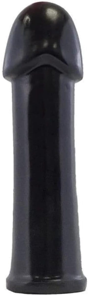 Prowler RED - De Helmet 22 cm - Anale Adventures - Penisvormige Butt Plug - Zwart