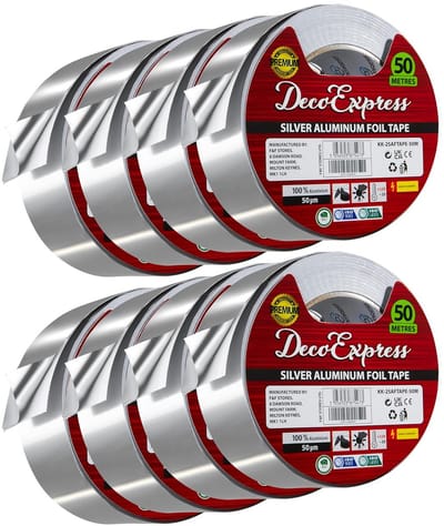 Sterke Aluminium Tape Hoge Temperatuur Zelfklevend Waterdicht voor Isolatie en Reparatie