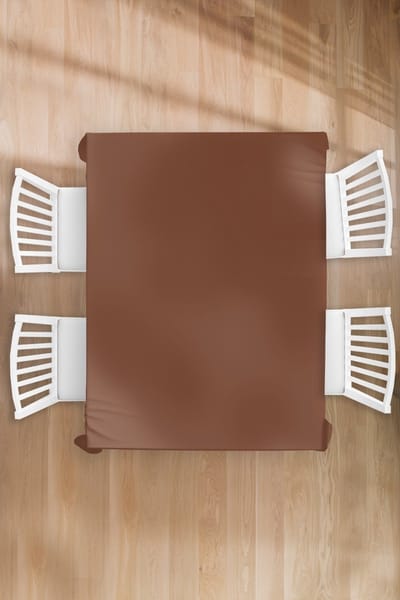 Tafelkleed - Tafellaken - 130x170 cm - Bruin - Donker - Kleuren - Binnen en Buiten