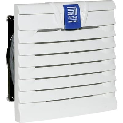 Rittal SK 3237.110 Filterventilator Grijs-wit (RAL 7035) (l x b x h) 116.5 x 116.5 x 116.5 mm 1 stuk(s) Piece