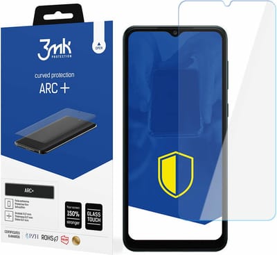 3MK ARC+ Serie - Schermbeschermer - Samsung Galaxy A04 - Zelfherstellende Technologie - Eenvoudige Installatie