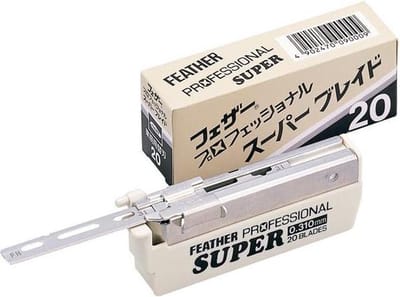 Feather Professional Blades Heavy PS20 shavette scheermesjes