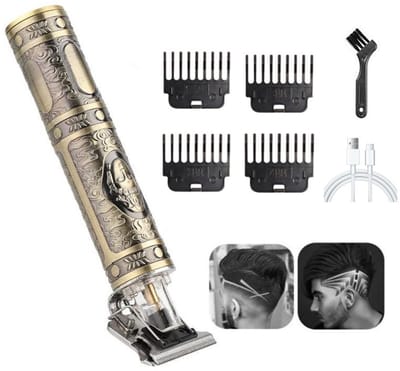 Tondeuse met accessoires oplaadbaar Goud