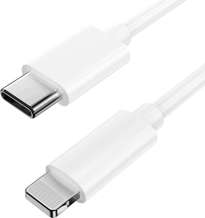 2x USB C kabel geschikt voor iPhone 14/13/12/11/X - Lightning naar USB-C kabel - 20W Power Delivery - Oplaadkabel & Datakabel - Snellaad Snoer - 1 Meter
