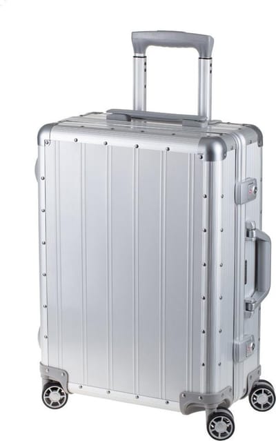 Alumaxx reiskoffer - Orbit - aluminium - zilver - JU-45170