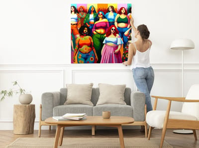 Kunstprint | Wanddecoratie | Canvas | 40 × 40 cm