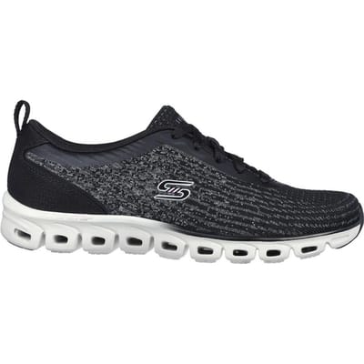 Skechers Dames/Dames Glide-Step Head Start Trainers (Zwart)