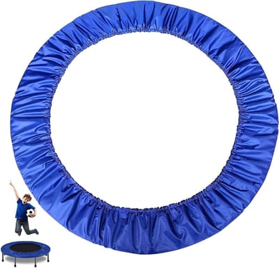 Trampoline Randafdekking - Veiligheidsmat - Trampoline Veiligheid - Meerlaagse Bescherming - 6ft-12ft Universeel - Blauw
