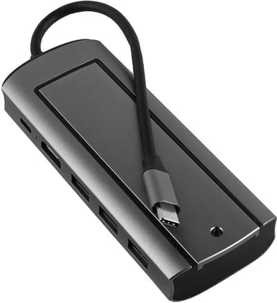 Allecto - M.2 SSD-behuizing - Ondersteuning - Snelle overdrachtssnelheden - USB 3.0 en HDMI - 4K resolutie - Geschikt voor dataopslag ...