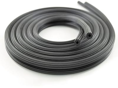 30 meter rubberen band voor vliegengaas en insectengaas - Afdichtstrip