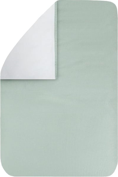 BINK Bedding Dekbedovertrek Wafel (Pique) Olijf 80 x 60 (zonder sloop)