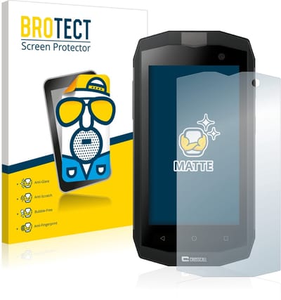 BROTECT - Screenprotector voor Crosscall Trekker M1 Core / M1 - Folie Beschermfolie matte 2 Stuks